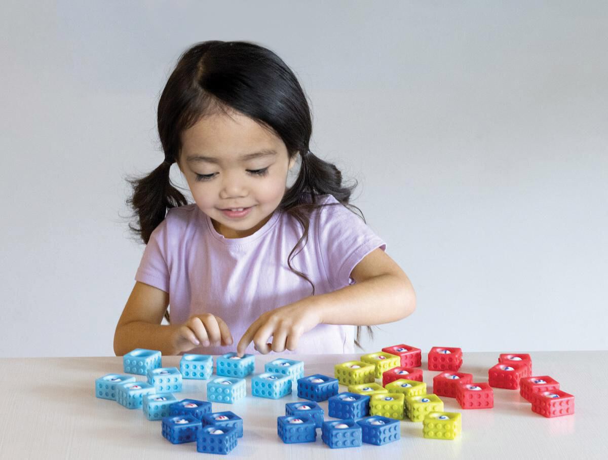 Thumbnail 6Number Fidget BubbleBrix 42-Piece Set