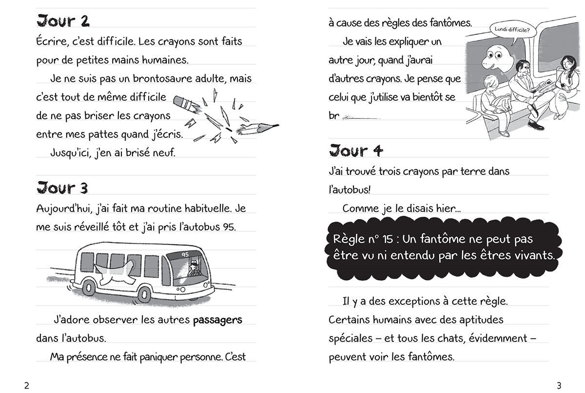 Thumbnail 3Journal de bord d'un dino-fant&ocirc;me : No 1 - L'affaire est ketchup!