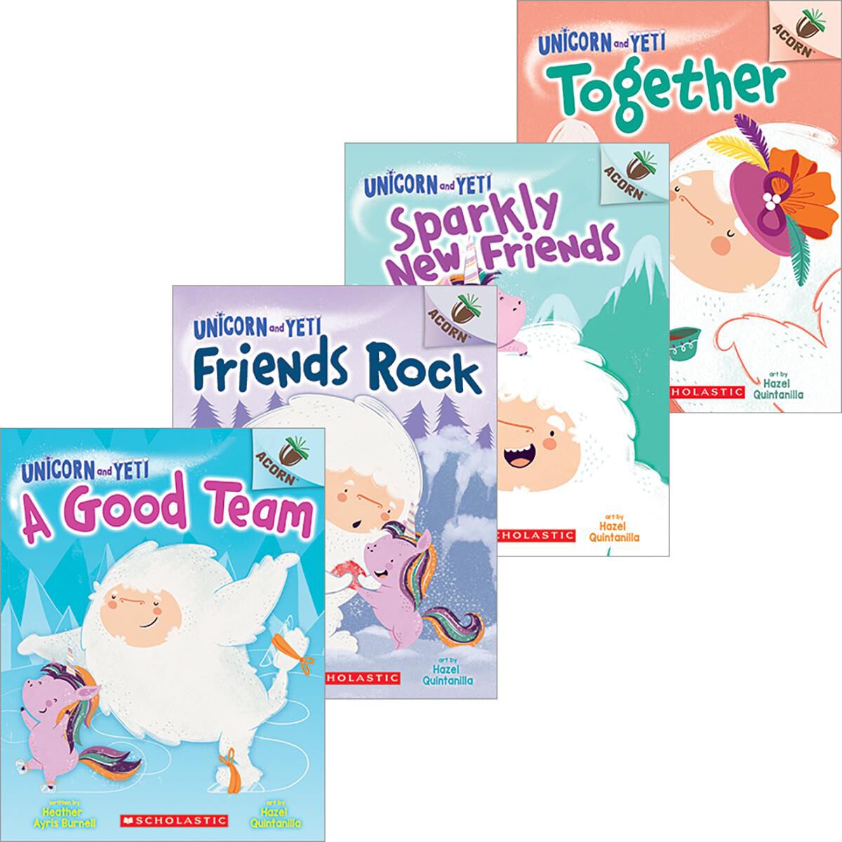 Unicorn and Yeti 6冊セット 英語絵本 SCHOLASTIC Unicorn and Yeti #1-#6-Pack | Scholastic Canada Book Clubs