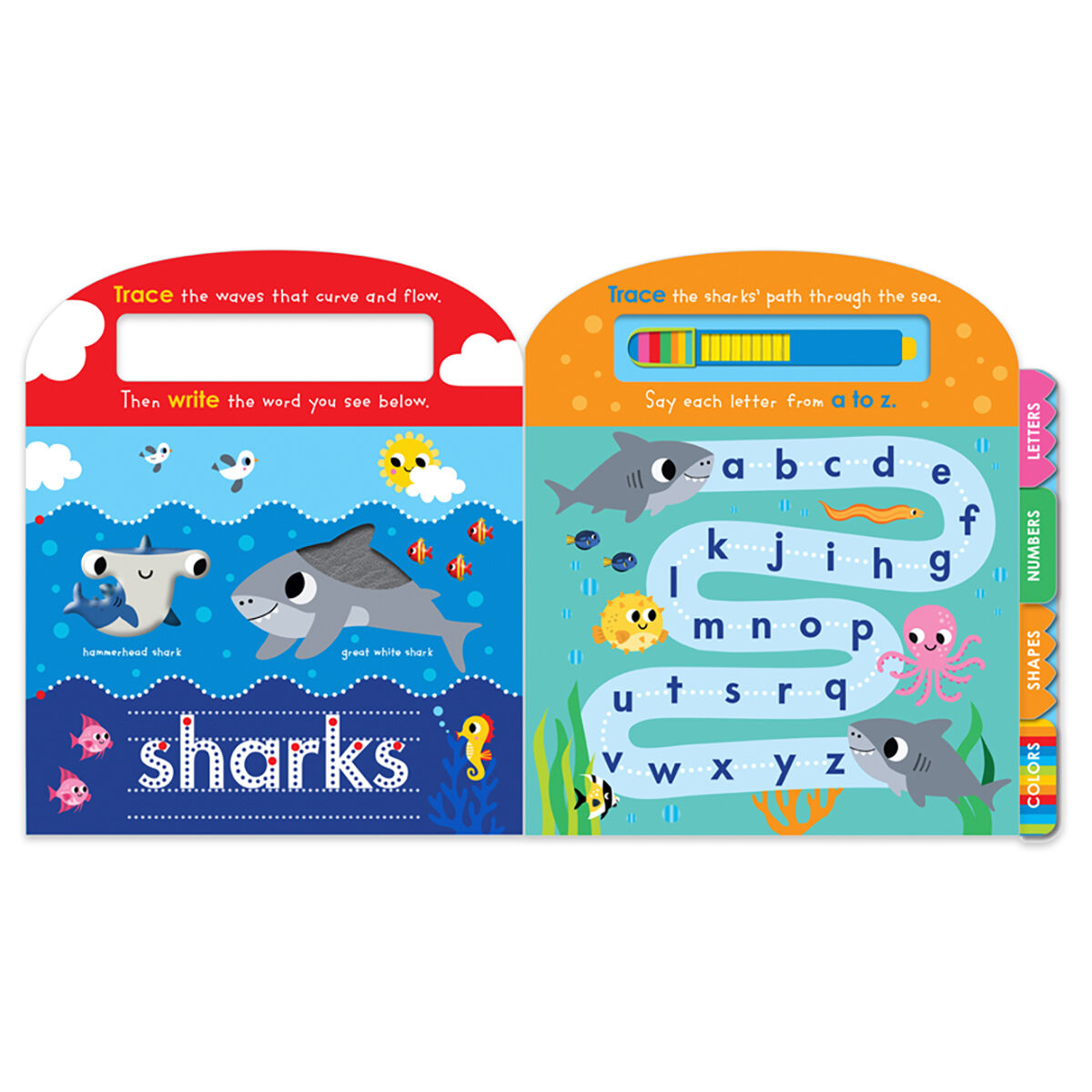 Thumbnail 2 My Busy Write-and-Wipe: Sharks 