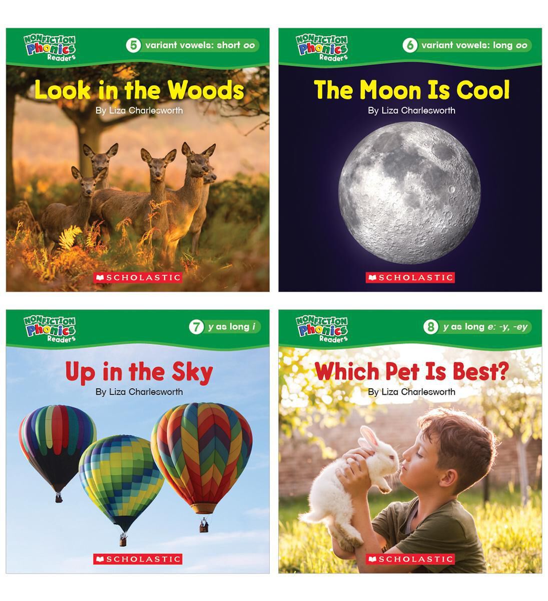 Thumbnail 3Nonfiction Phonics Readers Set 3: R-Control, Variant Vowels & More