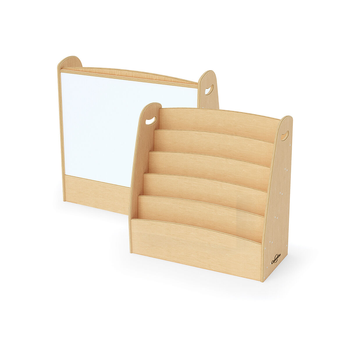 Thumbnail 3Seoras 5-Shelf Book Display - Premium Model (Solid Kickplate)