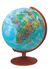 Thumbnail 1 Globe terrestre Base métallique