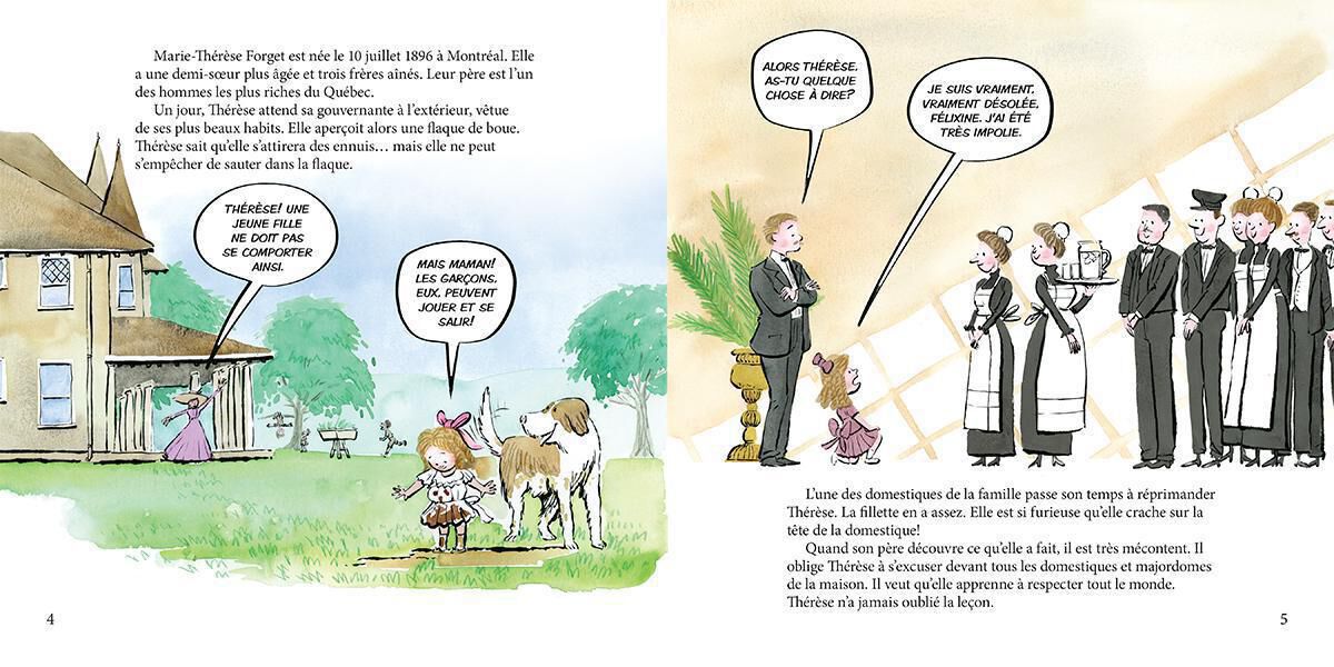 Biographie en images : Voici Thérèse Casgrain | Scholastic Canada Clubs