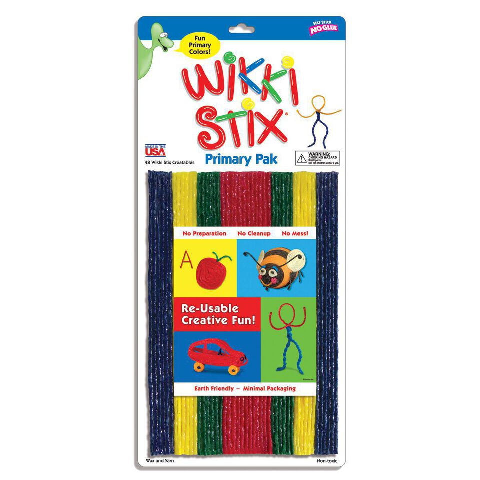 Wikki Stix On Rocks Wikki Stix® Primary Pack | Scholastic Canada Book Clubs