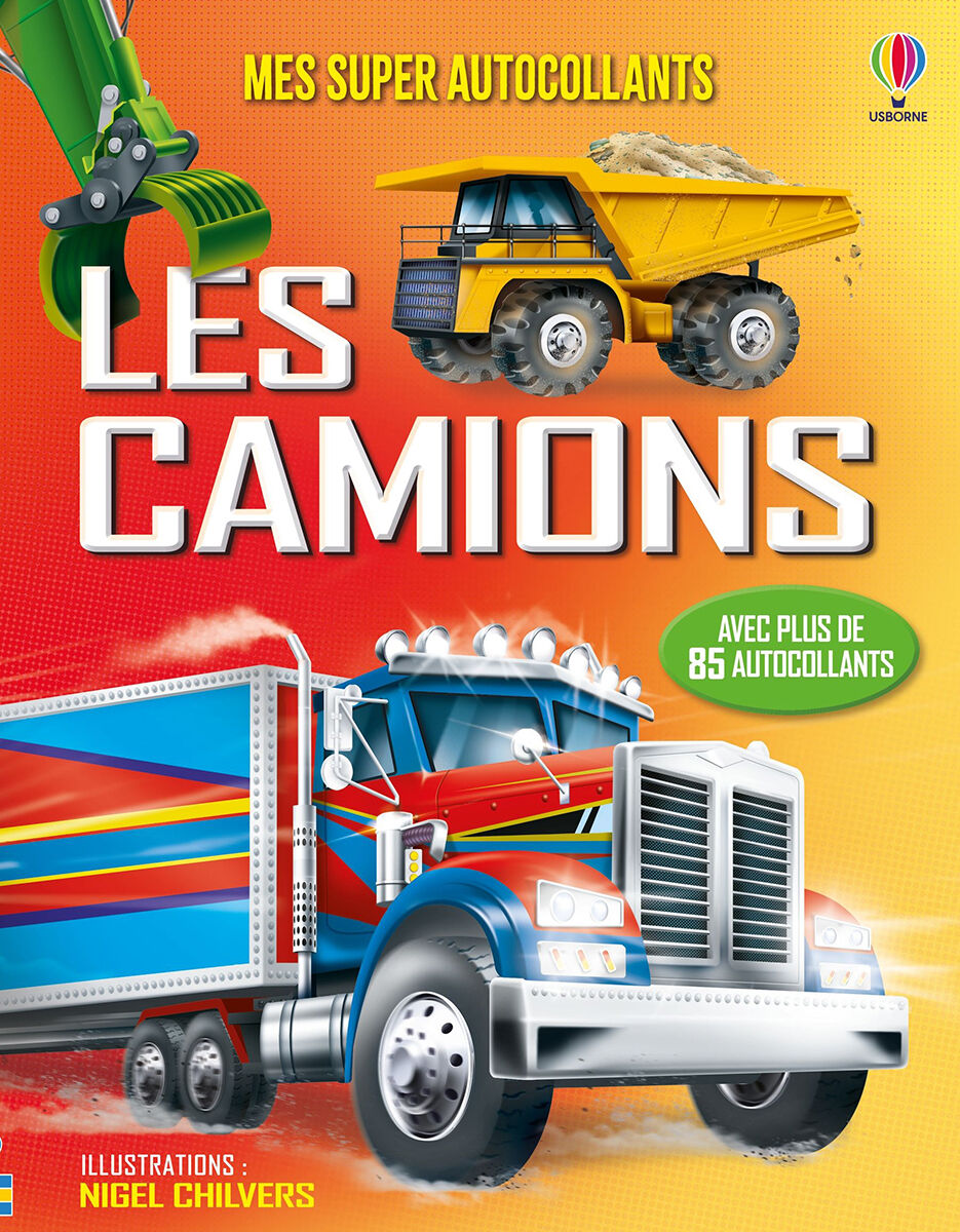 Mes super autocollants : Les camions