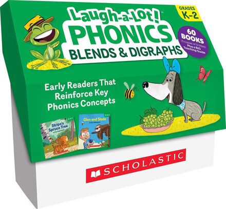Laugh-a-Lot! Phonics: Blends & Digraphs Classroom Set   Laugh-a-Lot! Phonics: Blends & Digraphs Classroom Set