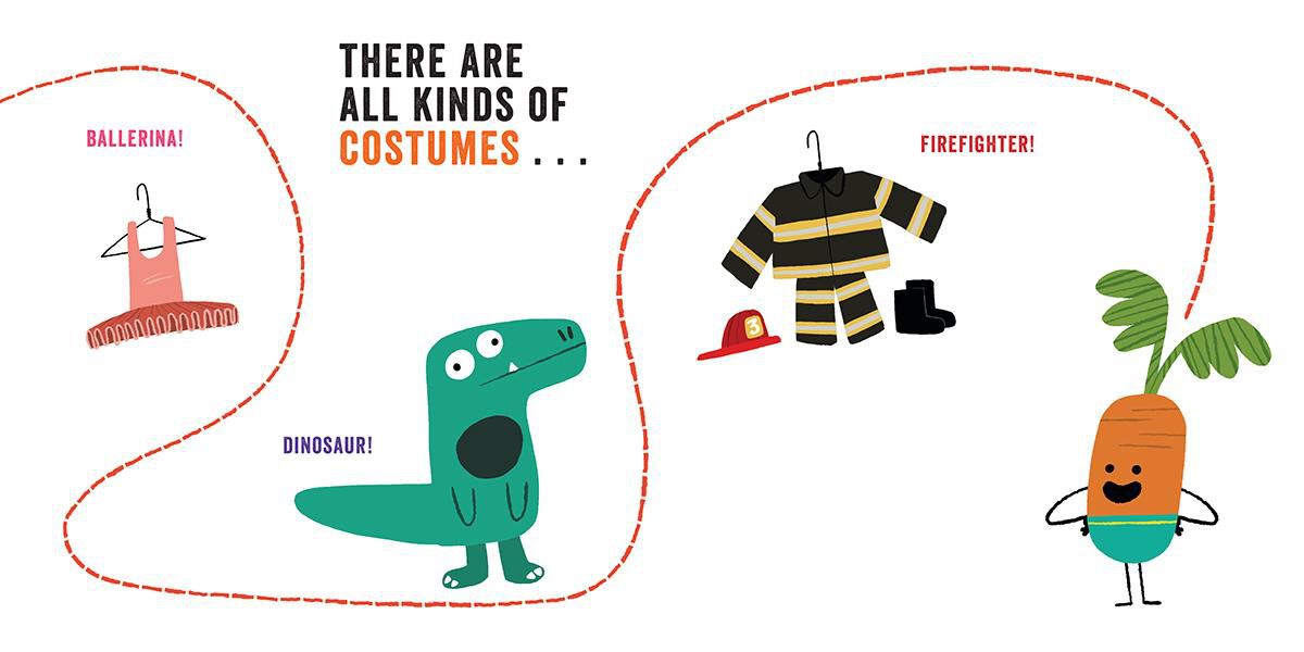 Thumbnail 3 Vegetables in Halloween Costumes 