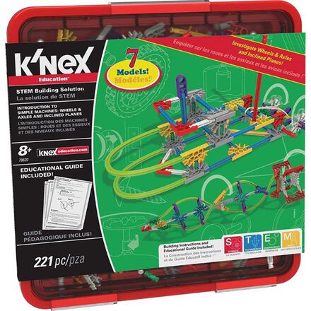  K'Nex® Introduction to Simple Machines: Wheels &amp; Axles and Inclined Planes 