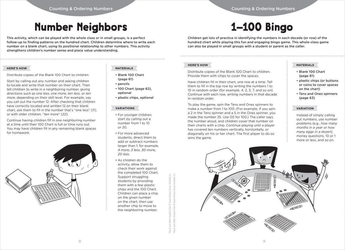 Thumbnail 3 Play &amp; Learn Math Hundred Chart 