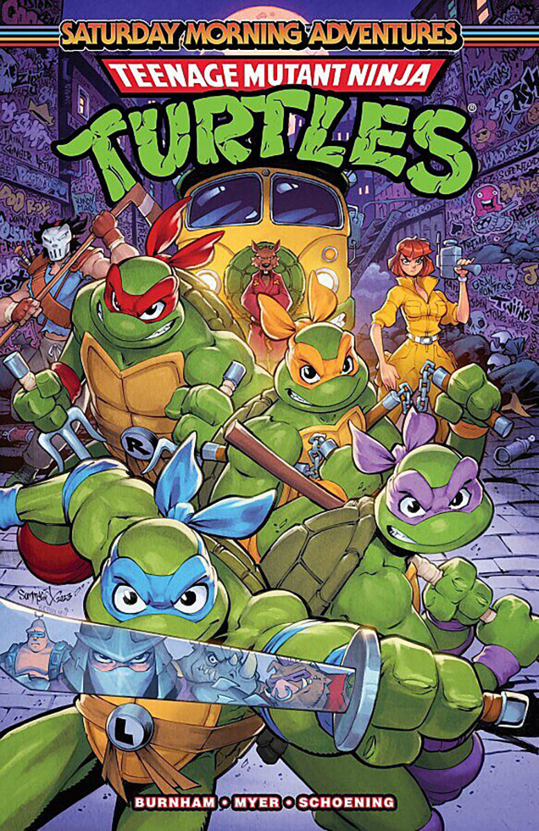  Teenage Mutant Ninja Turtles: Saturday Morning Adventures, Vol. 3 