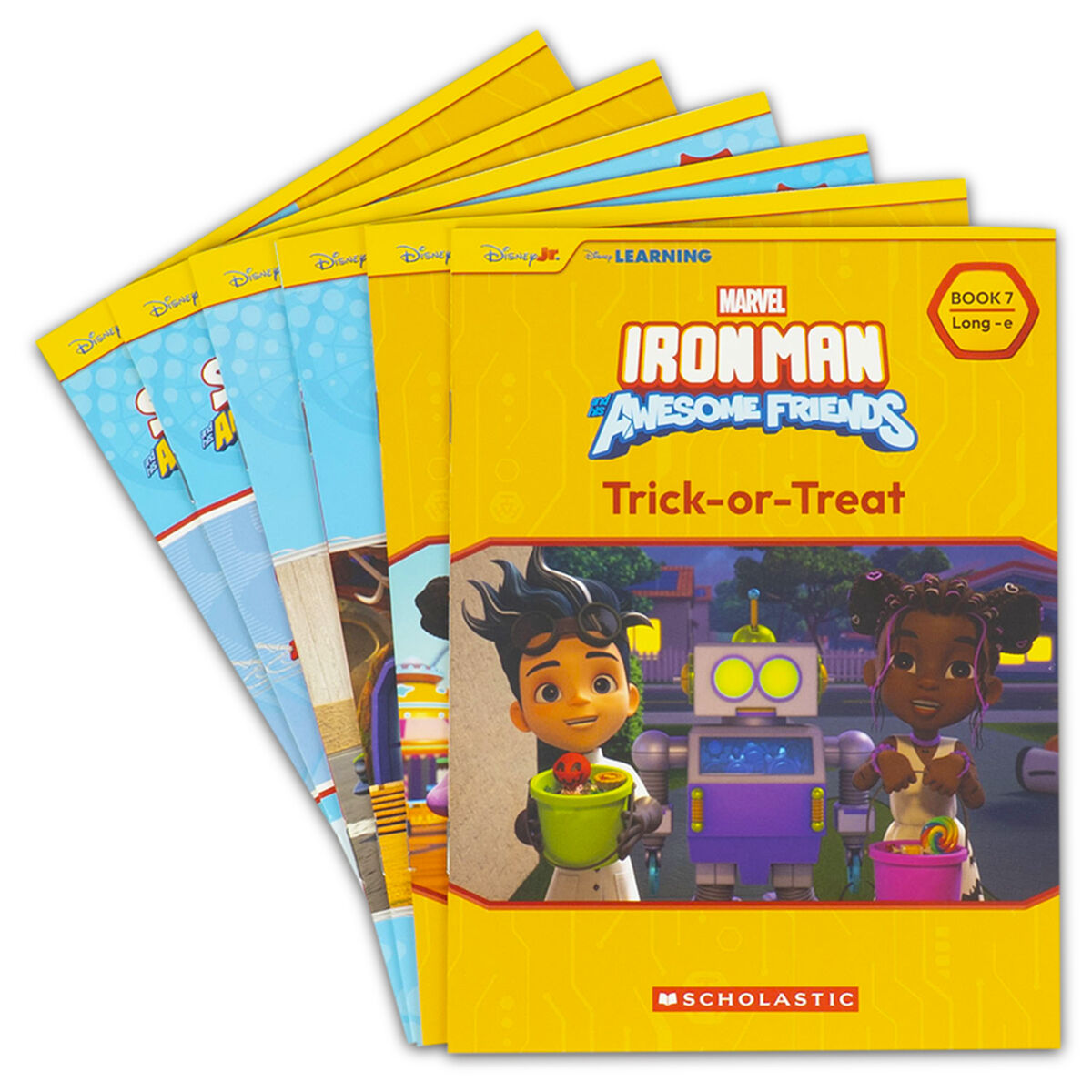 Thumbnail 3Disney Learning: Spidey and His Amazing Friends & Iron Man and His Awesome Friends Phonics Fun Boxed Set