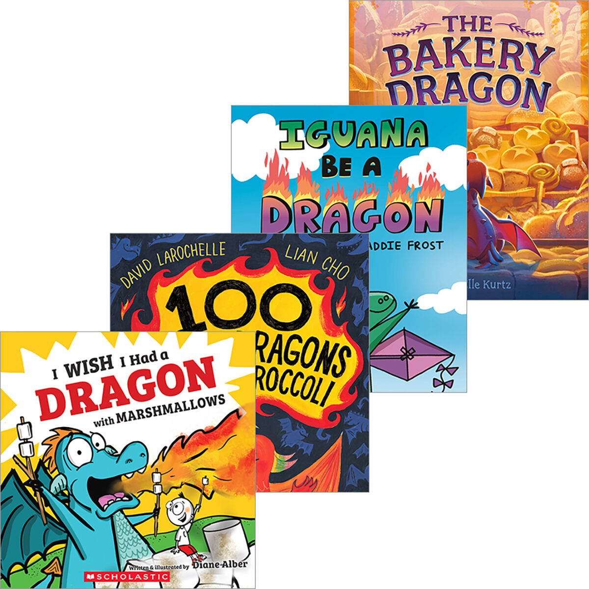  Dragon Picture Book 4-Pack 