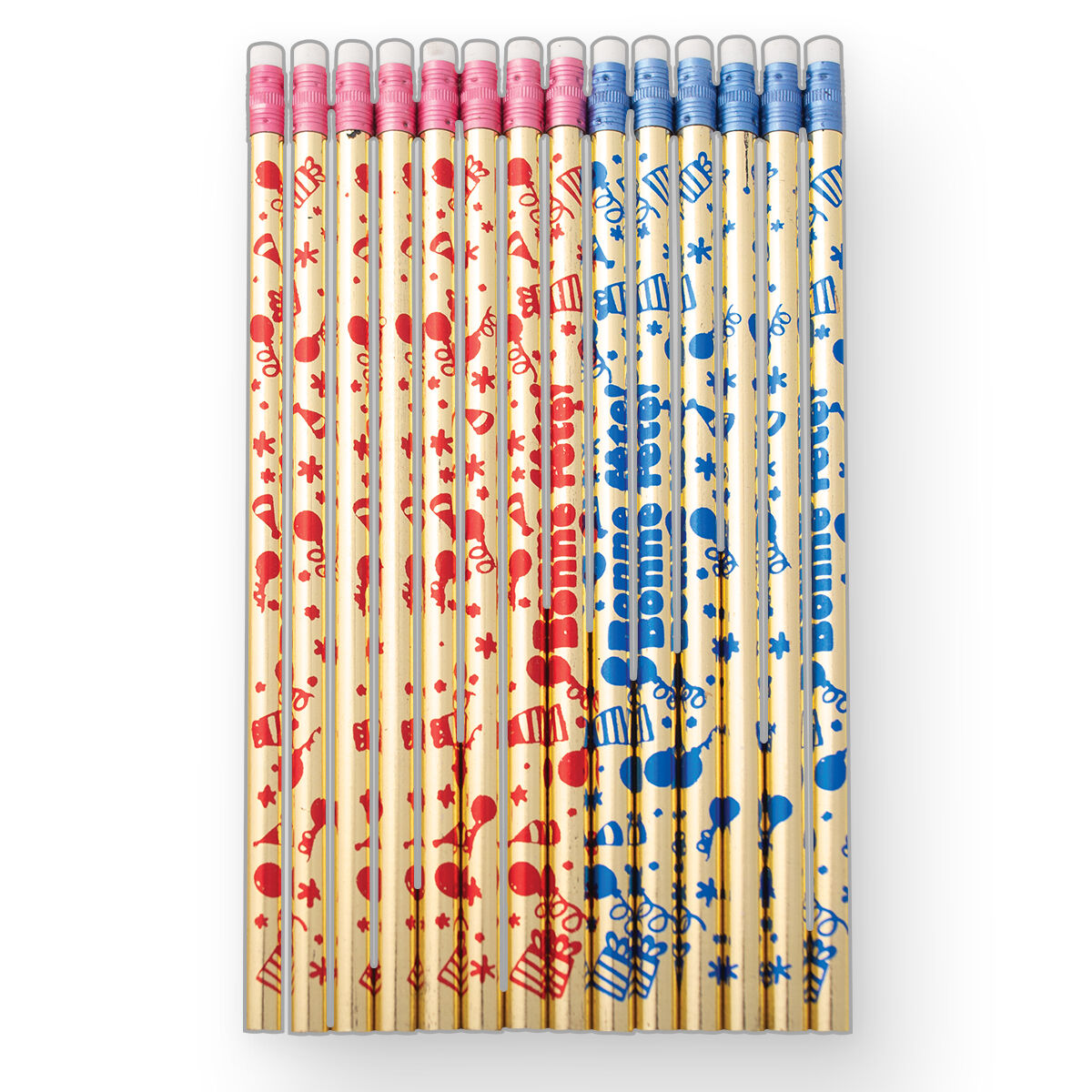  Crayons Bonne f&ecirc;te! - 24 