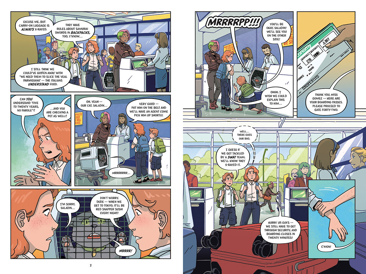 Thumbnail 3 The 39 Clues Graphic Novel #3: The Sword Thief 