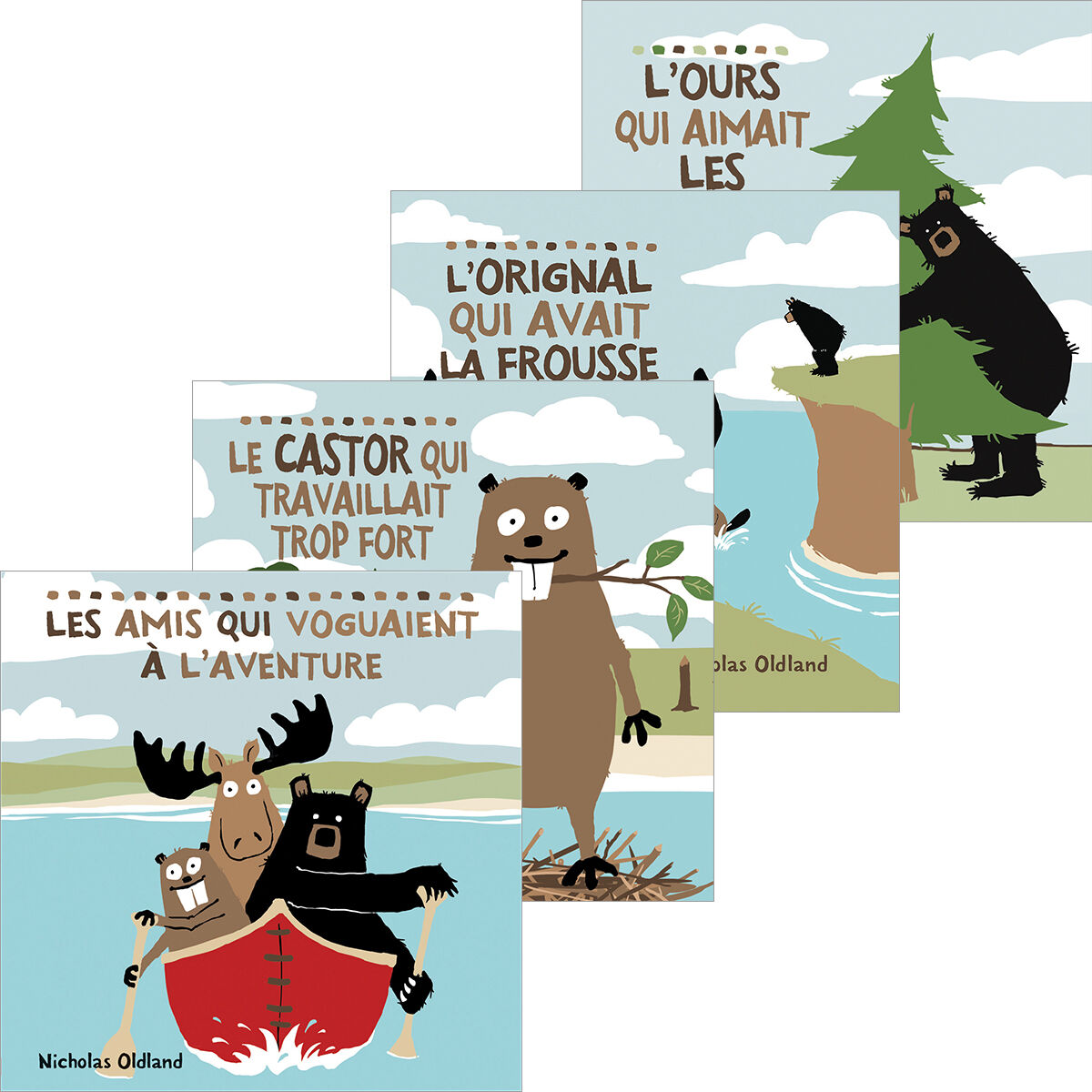 Collection Les amis qui - 8 livres