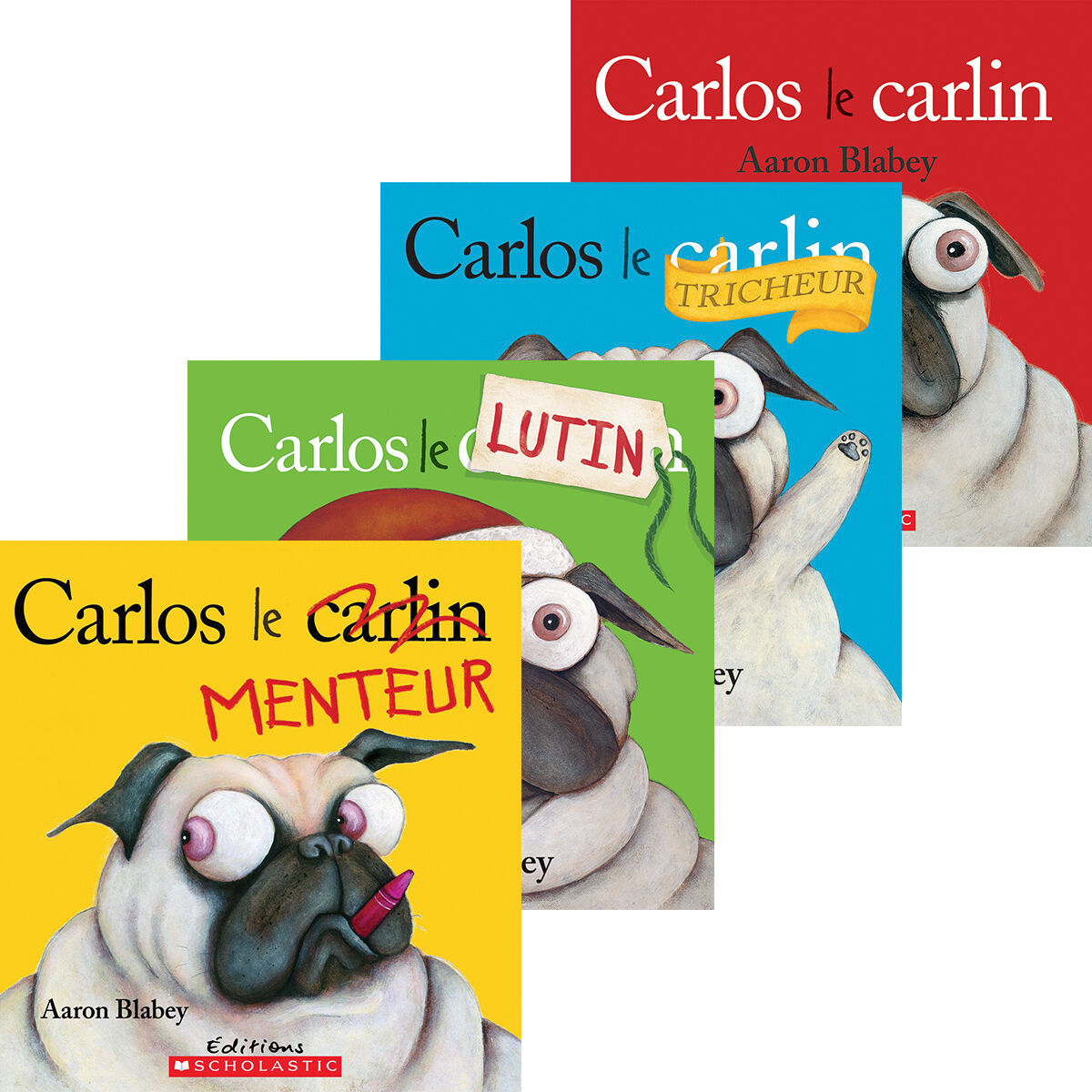  Collection Carlos le carlin - 9 livres 