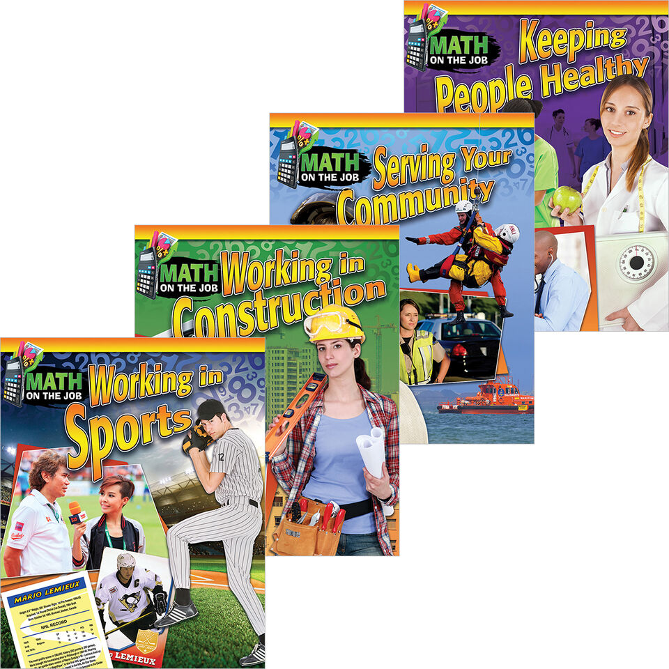 Jobasic Math Math on the Job 6-Pack | Classroom Essentials Scholastic Canada