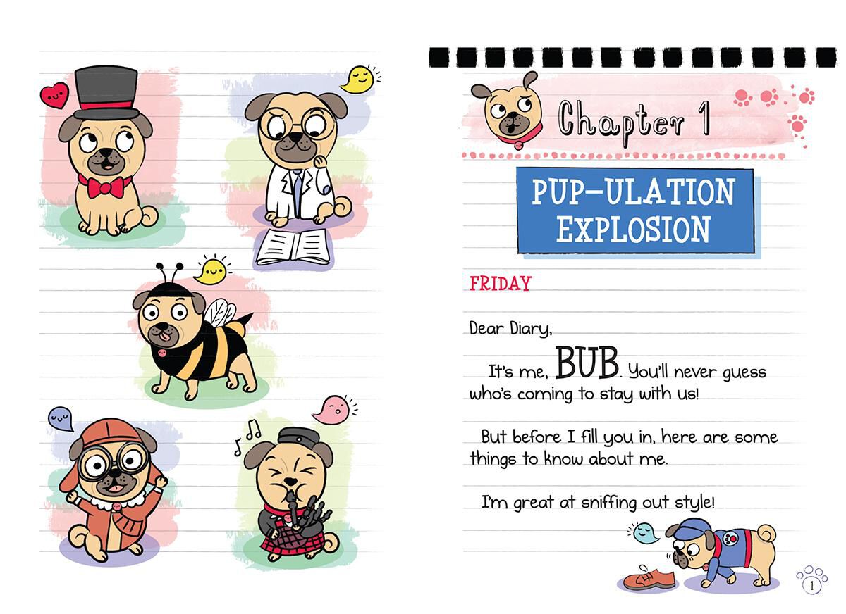 Thumbnail 7Diary of a Pug #6-#10 Pack
