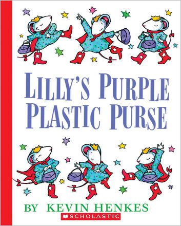  Lily's Purple Plastic Purse 