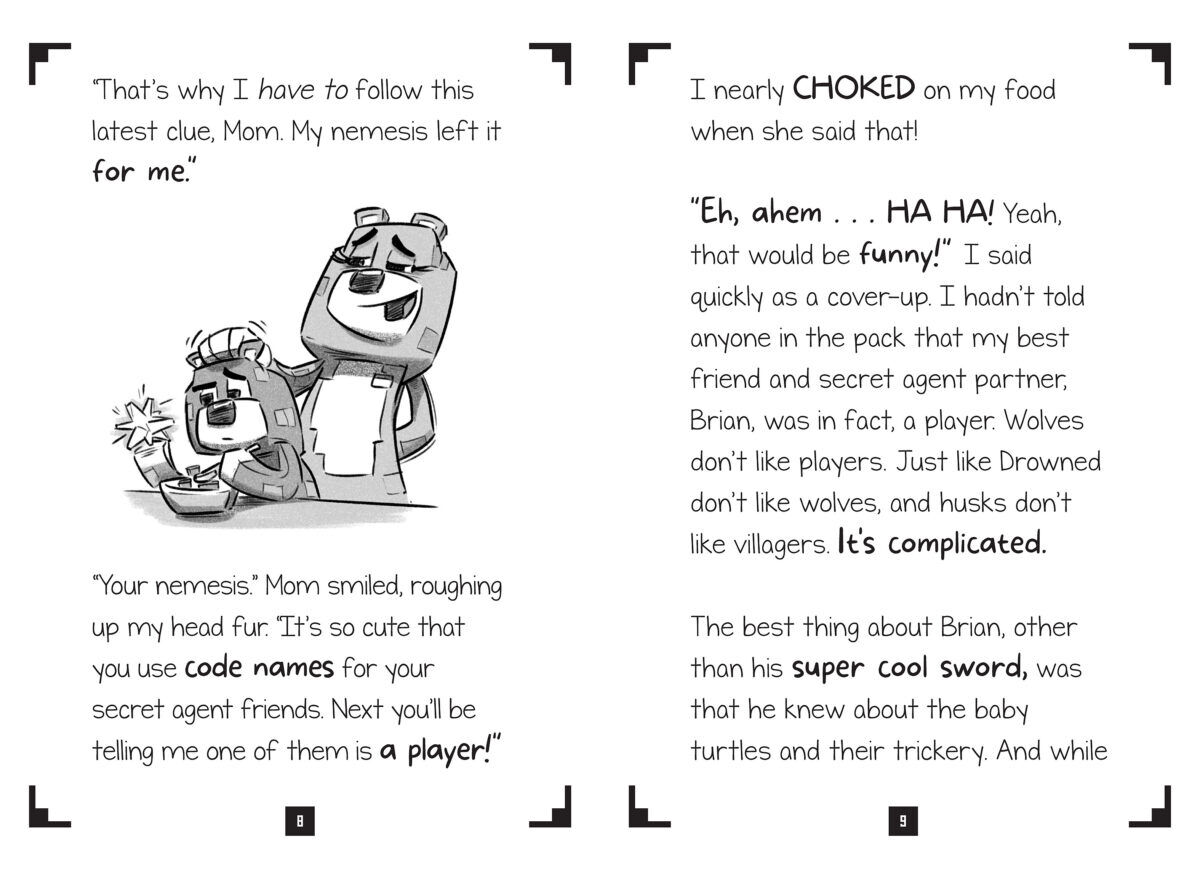 Thumbnail 3 Diary of a Minecraft Wolf 3-Pack 