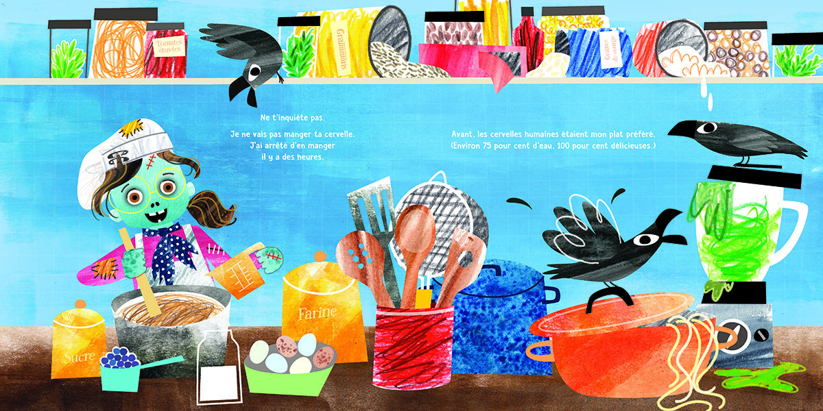 Thumbnail 2 La cervelle! Plus qu'une collation pour les zombies 