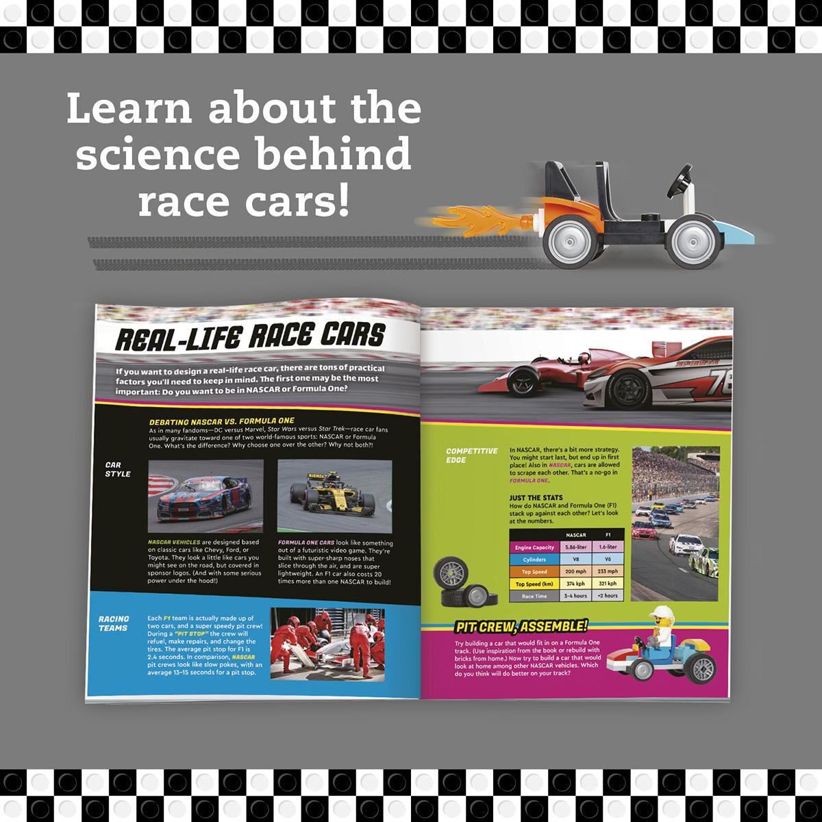 Klutz® LEGO® Race Cars | Scholastic Canada Book Clubs