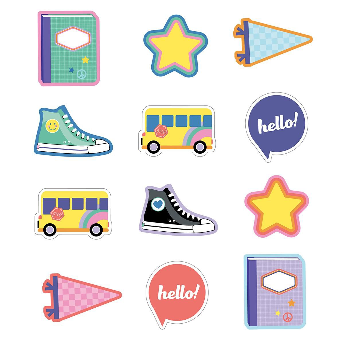  Cut-Outs: Hello School 