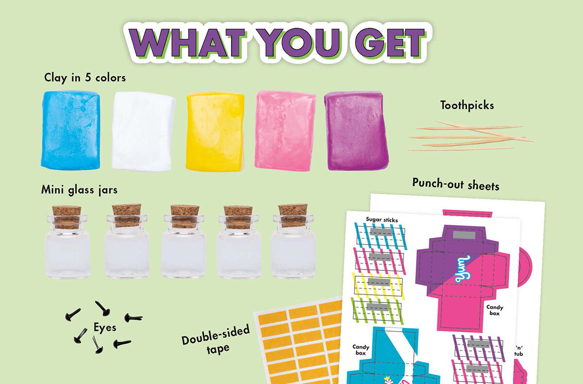 Thumbnail 2Klutz&reg; Press: Mini Clay World: Candy Shop