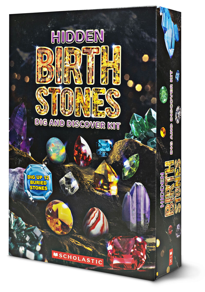  Hidden Birthstones: Dig and Discover Kit 
