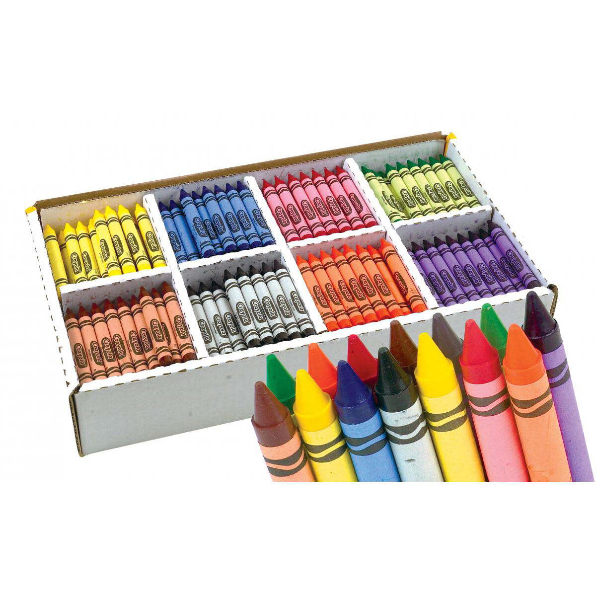 Ensemble de gros crayons de cire Crayola® (400) Les indispensables du