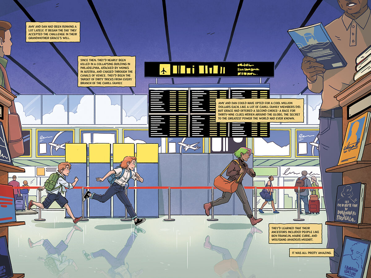 Thumbnail 4The 39 Clues Graphic Novel #3: The Sword Thief