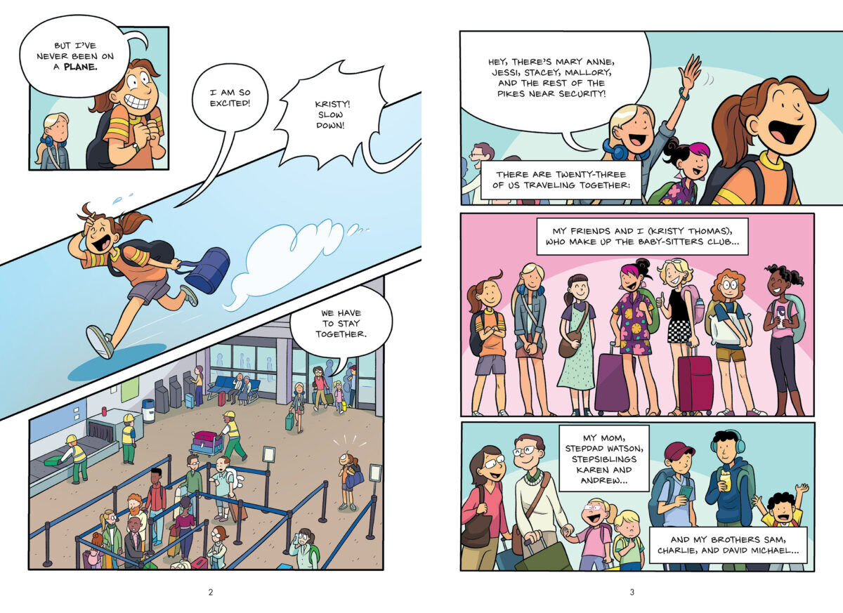 Thumbnail 2The Baby-sitters Club Super Special Graphic Novel: Baby-sitters on Board!
