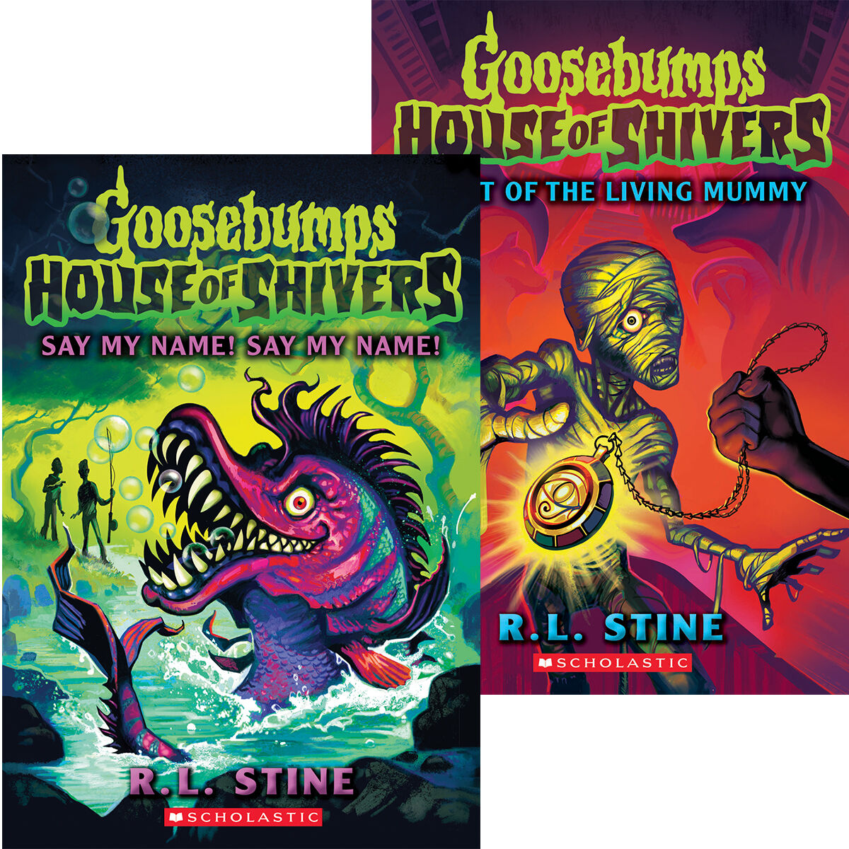  Goosebumps House of Shivers #3-#4 Pack 