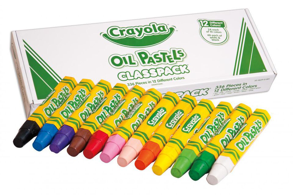 Crayola Oil Pastels - Assorted Colors, Classpack of 336