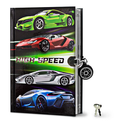 Diary: Car with Lock and Keys   Diary: Car with Lock and Keys