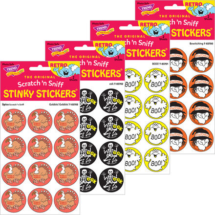 Retro Fall Stinky Stickers Pack   Retro Fall Stinky Stickers Pack