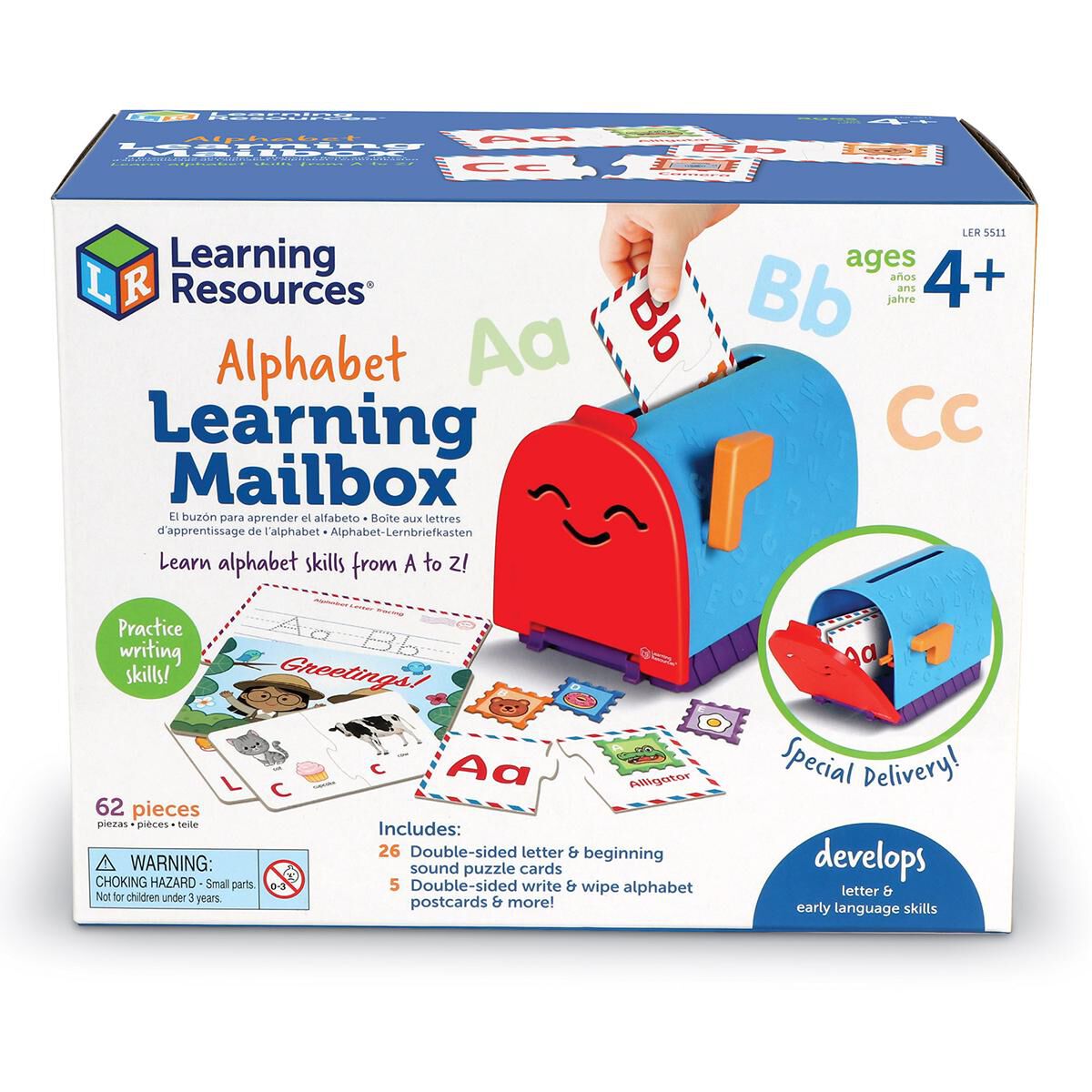  Alphabet Learning Mailbox 