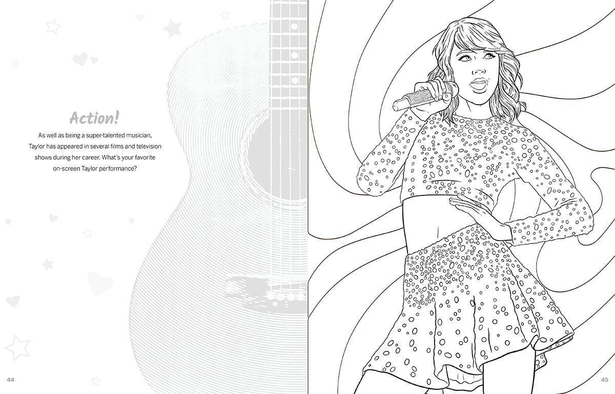 Thumbnail 3SUPER FAN-tastic Taylor Swift Coloring & Activity Book