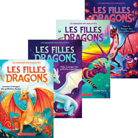 Collection Les filles dragons - 6 livres   Collection Les filles dragons - 6 livres