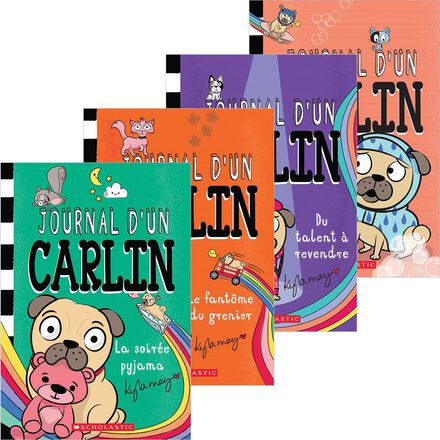 Collection Journal d'un carlin : Tomes 1 à 6   Collection Journal d'un carlin : Tomes 1 à 6