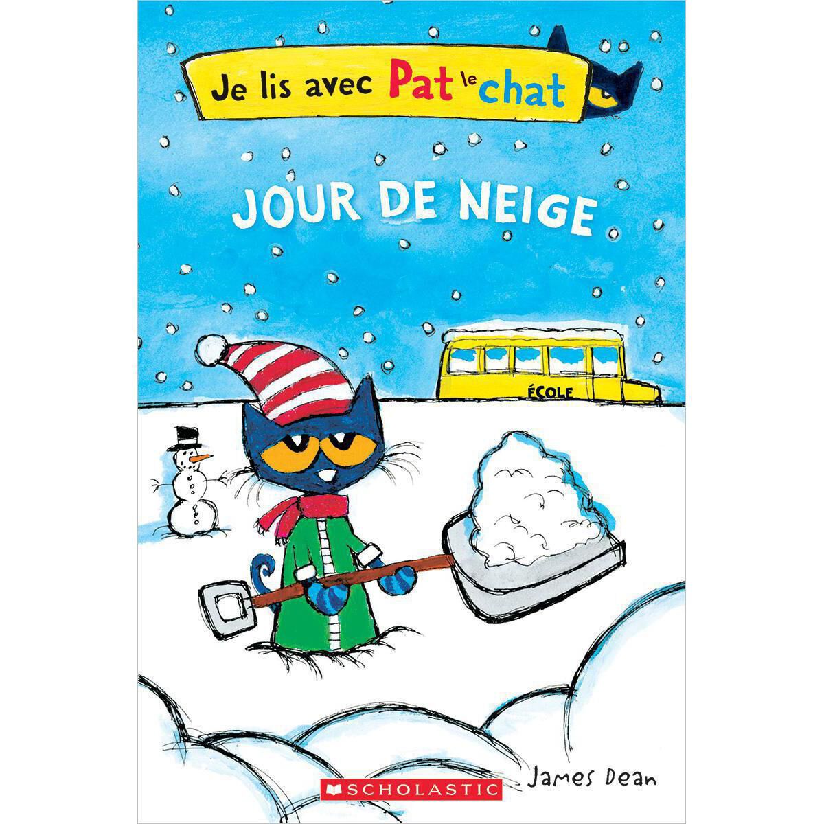  Ensemble Je lis avec Pat le chat : Jour de neige - 5 livres 