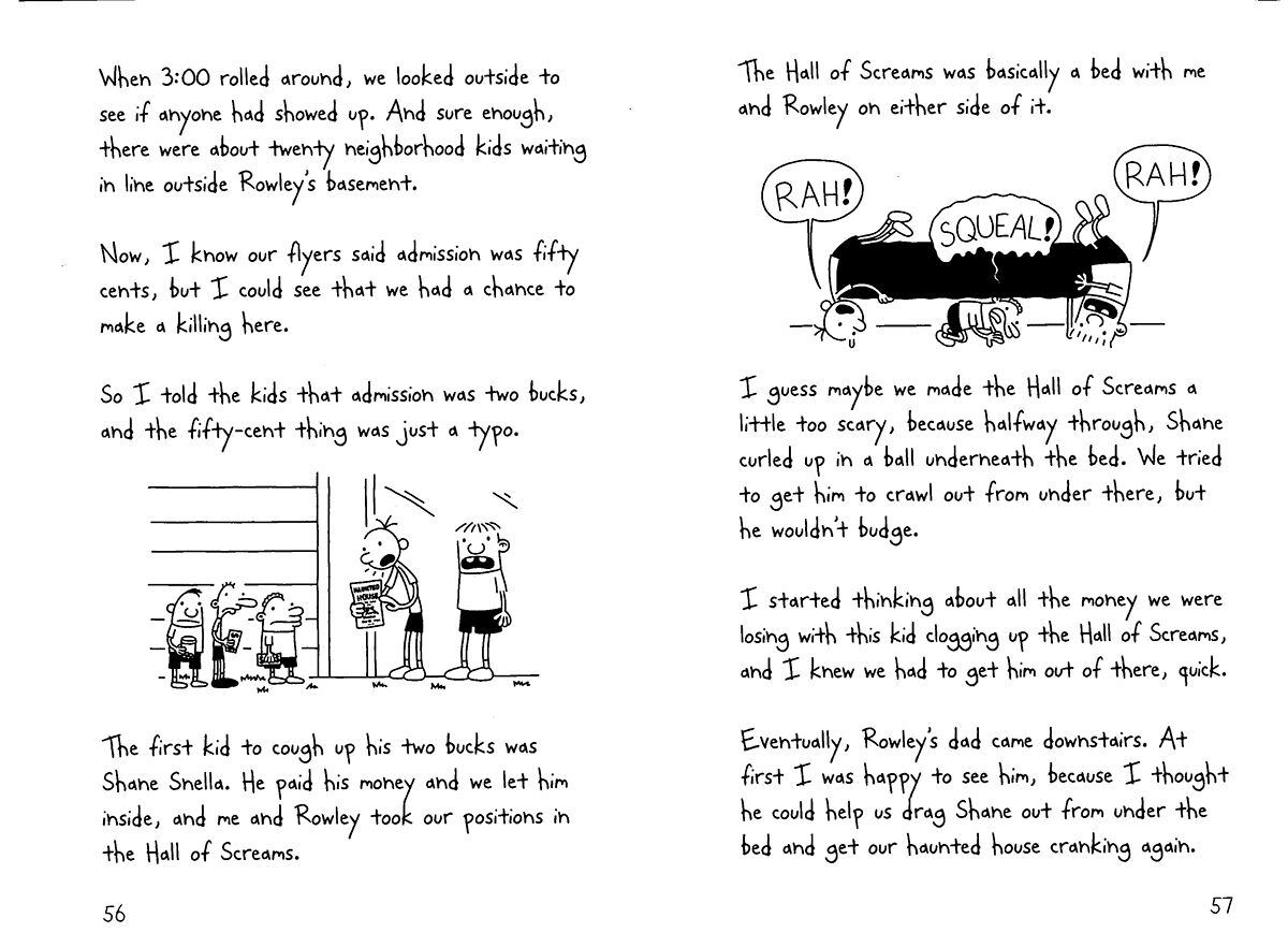 Thumbnail 3 Diary of a Wimpy Kid #1: A Novel in Cartoons 