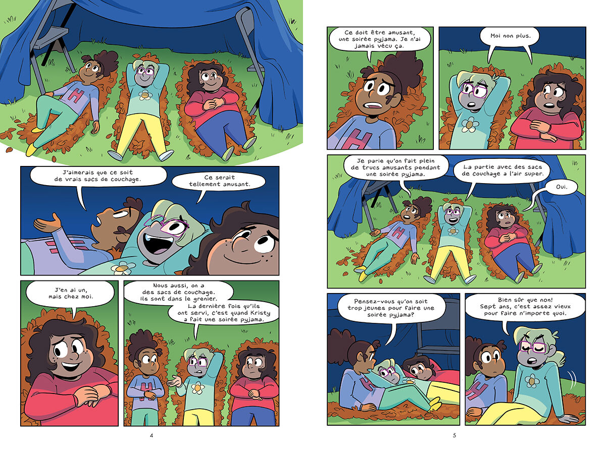 Thumbnail 2 Baby-Sitters Petite soeur : La soir&eacute;e pyjama de Karen 