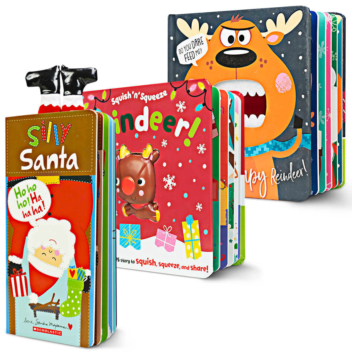  Touch and Feel Christmas Board Books Pack 
