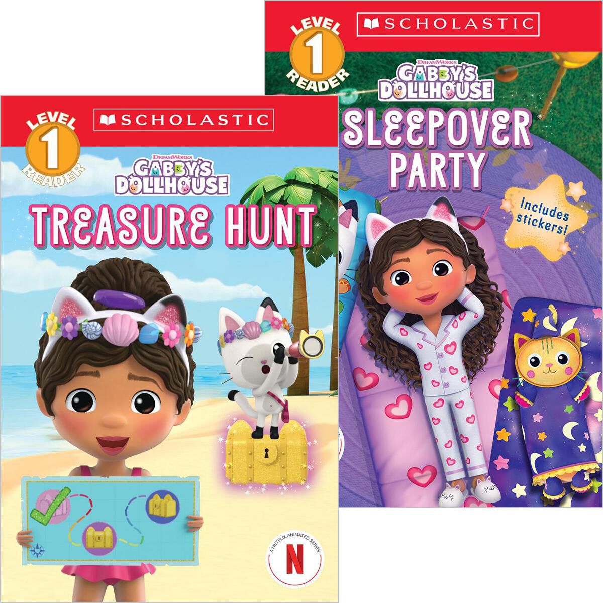  Gabby's Dollhouse Spring Reader 2-Pack 