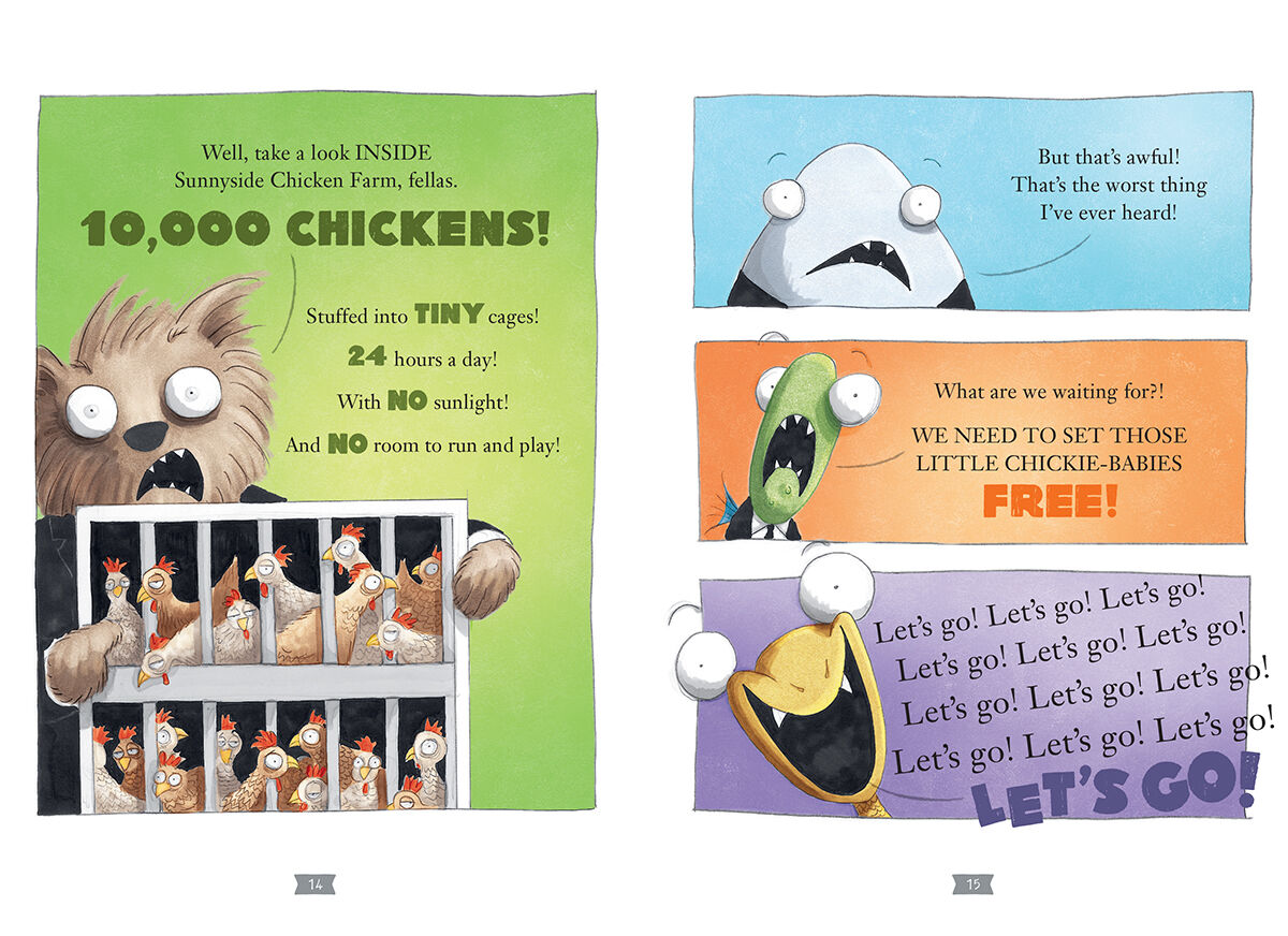 Thumbnail 4 The Bad Guys in Mission Unpluckable: Full Color 