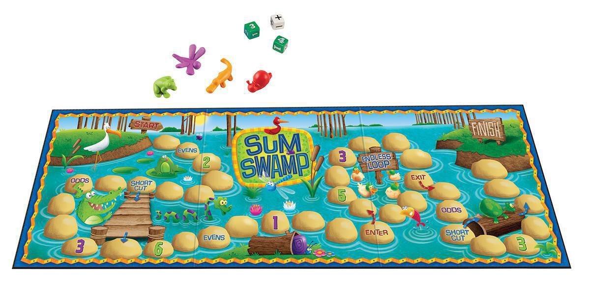 Thumbnail 2 Sum Swamp: Addition &amp; Subtraction Game 