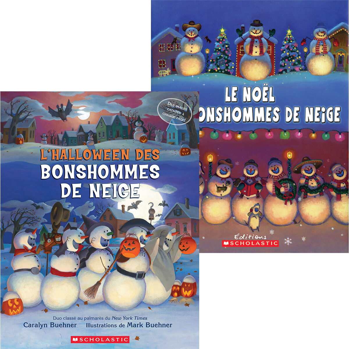 Duo Bonshommes de neige