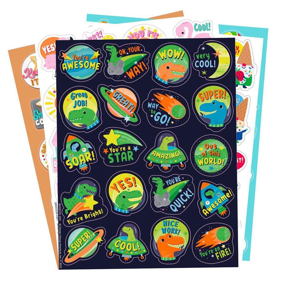 Cec Sticker Scented Sticker Assorted Pack | Scholastic Canada Book Clubs
